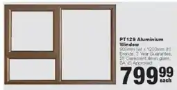 Build It PT129 Aluminium Window offer