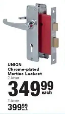 Build It UNION Chrome-plated Mortice Lockset offer