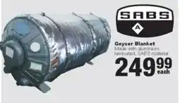 Build It SABS Geyser Blanket offer