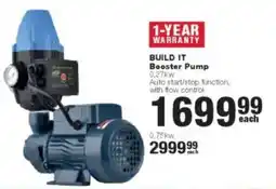 Build It BUILD IT Booster Pump offer