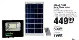 Build It SOLAR FIRST Solar Flood Light offer