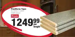 Build It Postform Tops offer