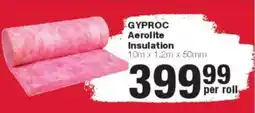 Build It GYPROC Aerolite Insulation offer