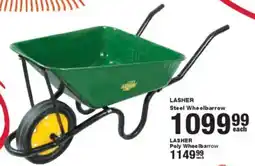 Build It LASHER Steel Wheelbarrow offer