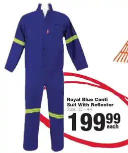 Build It Royal Blue Conti Suit With Reflector offer