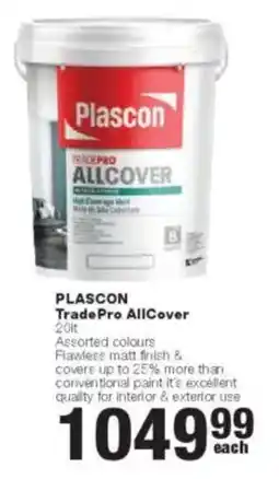 Build It Plascon Trade Pro AllCover offer