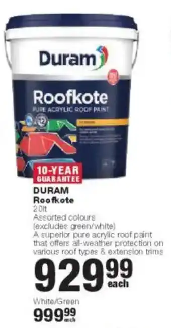 Build It Duram Roofkote offer