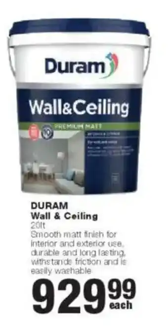 Build It Duram Wall & Ceiling offer