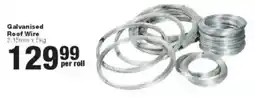 Build It Galvanised Roof Wire offer