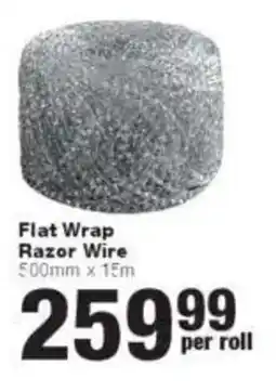 Build It Flat Wrap Razor Wire offer