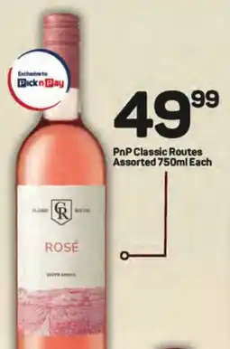 Pick n Pay Hypermarket PnP Classic Routes Assorted offer