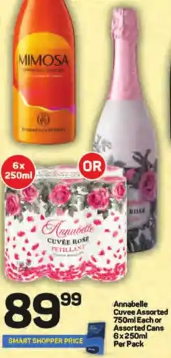 Pick n Pay Hypermarket Annabelle Cuvee or Assorted Cans offer
