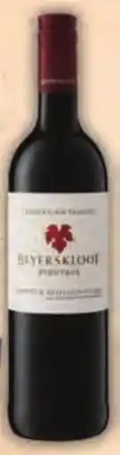 Pick n Pay Hypermarket Beyerskloof Pinotage or Cabernet Merlot offer