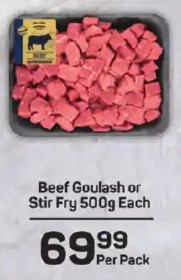 Pick n Pay Hypermarket Beef Goulash or Stir Fry offer