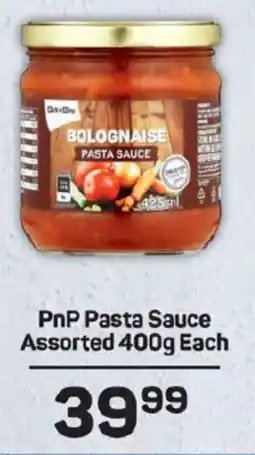 Pick n Pay Hypermarket PnP Pasta Sauce Assorted offer