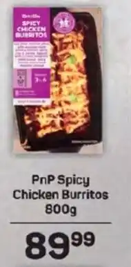 Pick n Pay Hypermarket PnP Spicy Chicken Burritos offer