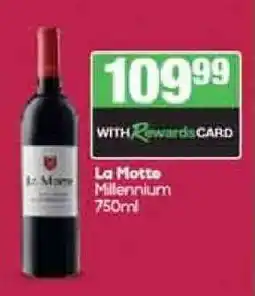 Spar Tops LA MOTTE Millennium offer