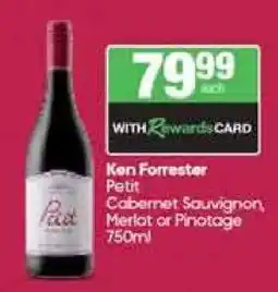 Spar Tops Ken Forrester Petit offer