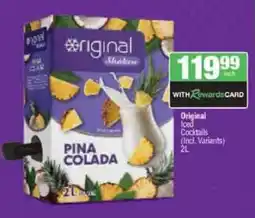 Spar Tops Original Shaken Pina Colada offer