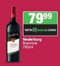 Spar Tops Nederburg Baronne offer