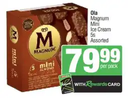 Spar Ola Magnum Mini Ice Cream 5s Assorted offer