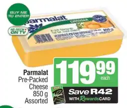 Spar Parmalat Pre-Packed Cheese offer