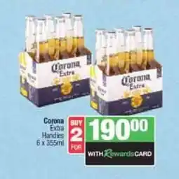 Spar Tops Corona Extra Handies 6 x 355ml offer