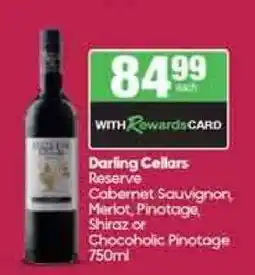 Spar Tops Darling Cellars offer
