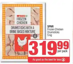 Spar SPAR Frozen Chicken Drumsticks offer