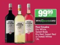Spar Tops Four Cousins offer