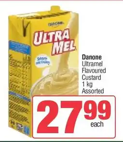 Spar Danone Ultramel Flavoured Custard offer