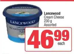 Spar Lancewood Cream Cheese offer