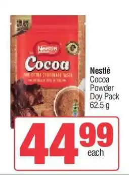 Spar Nestlé Cocoa Powder Doy Pack offer