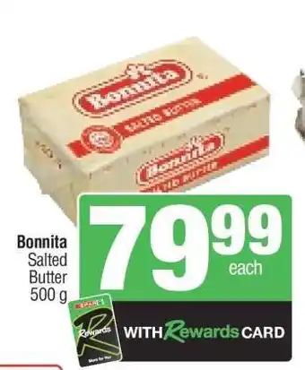 Spar BONNITA Salted Butter offer