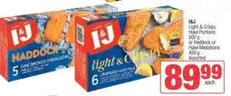 Spar I&J Light & Crispy Hake Portions offer