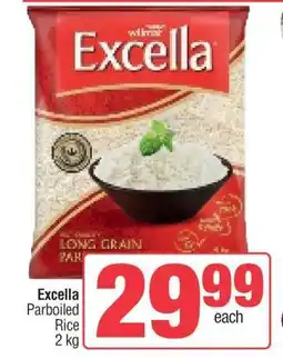Spar Excella Parboiled Rice 2 kg offer
