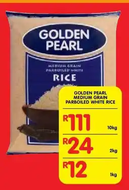 Shoprite GOLDEN PEARL MEDIUM GRAIN PARBOILED WHITE RICE offer