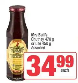 Spar Mrs Ball's offer