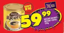 Shoprite NESCAFÉ RICOFFY INSTANT COFFEE 250g offer