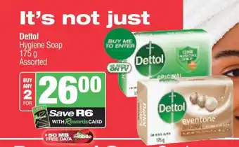 Spar Dettol Hygiene Soap offer