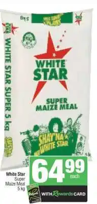 Spar WHITE STAR SUPER MAIZE MEAL offer
