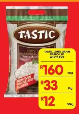 Shoprite Tastic Long Grain Parboiled White Rice offer