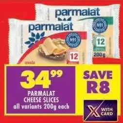 Shoprite PARMALAT CHEESE SLICES offer