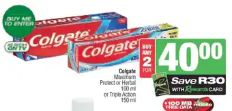 Spar Colgate offer