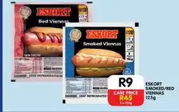 Shoprite ESKORT Smoked/Red Viennas 125g offer