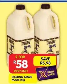 Shoprite DARLING AMASI MAAS 2kg offer