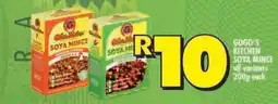 Shoprite GOGO'S KITCHEN SOYA MINCE offer