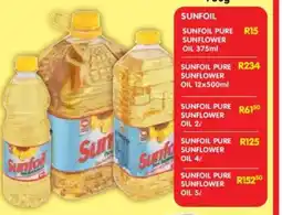 Shoprite SUNFOIL PURE SUNFLOWER OIL 5ℓ offer