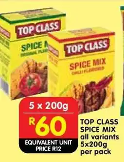 Shoprite TOP CLASS SPICE MIX all variants offer