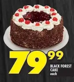 Shoprite BLACK FOREST CAKE offer